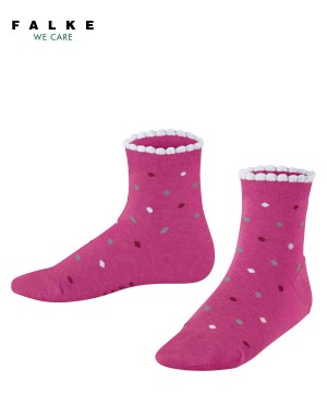 Skarpetki Falke Multidot Short sock Dziecięce Różowe | WMIAVP-254