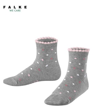 Skarpetki Falke Multidot Short sock Dziecięce Szare | UWLMKC-154