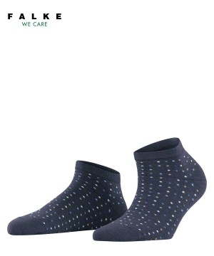 Skarpetki Falke Multispot Sneaker socks Damskie Niebieskie | NRWJEF-492