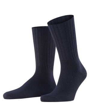 Skarpetki Falke Nelson Boot socks Męskie Niebieskie | WYDHKI-985