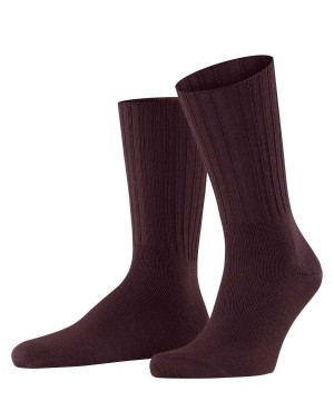 Skarpetki Falke Nelson Boot socks Męskie Czerwone | RDUIHY-753