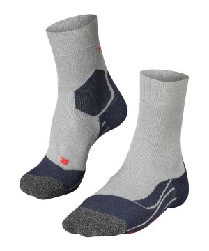 Skarpetki Falke RU3 Comfort Running Socks Męskie Szare | ZCNHQT-370