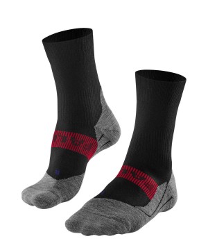 Skarpetki Falke RU4 Endurance Cool Running Socks Męskie Czarne | JVKQCZ-039