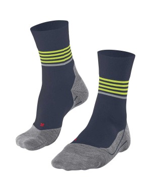 Skarpetki Falke RU4 Endurance Reflect Running Socks Męskie Niebieskie | EAXCJF-517