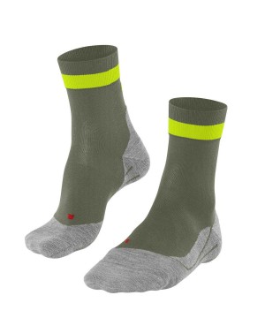 Skarpetki Falke RU4 Endurance Running Socks Męskie Zielone | RVEJUB-025