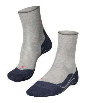 Skarpetki Falke RU4 Endurance Running Socks Męskie Szare | PMJEHC-695