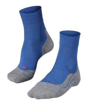 Skarpetki Falke RU4 Endurance Running Socks Męskie Niebieskie | YJDCZU-961