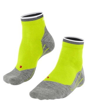 Skarpetki Falke RU4 Endurance Short Reflect Running Short sock Męskie Zielone | RJDZCI-593