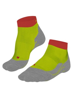 Skarpetki Falke RU4 Endurance Short Running Short sock Męskie Żółte | OEZQFL-153