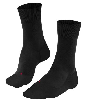 Skarpetki Falke RU4 Light Performance Running Socks Męskie Czarne | WBJZNP-034