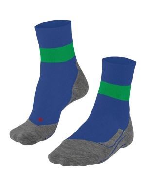 Skarpetki Falke RU Compression Stabilizing Running Socks Męskie Niebieskie | YTCEBQ-340