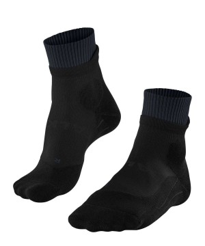 Skarpetki Falke RU Trail Running Socks Męskie Czarne | KMDOPE-751