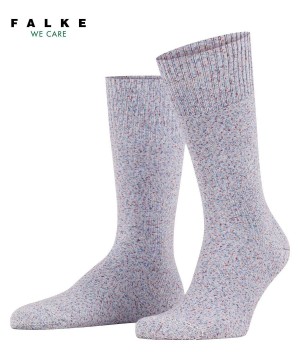 Skarpetki Falke Rain Dye Socks Męskie Niebieskie | OLKMBN-593