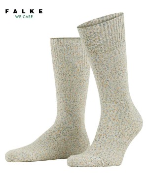 Skarpetki Falke Rain Dye Socks Męskie Zielone | WDMKOH-053