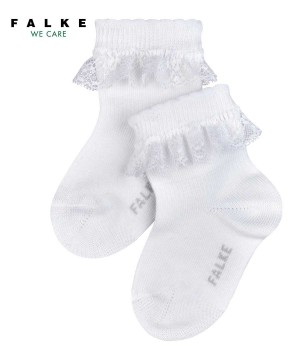 Skarpetki Falke Romantic Lace Socks Niemowlęce Białe | OGFDMY-279