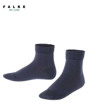 Skarpetki Falke Romantic Net Socks Dziecięce Niebieskie | CQPOEN-493