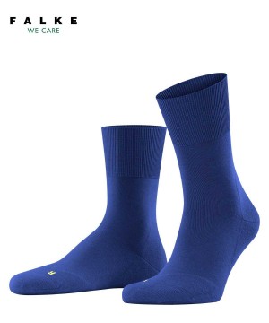 Skarpetki Falke Run Socks Damskie Niebieskie | GWFTYS-579