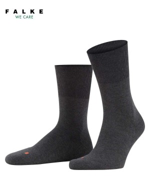 Skarpetki Falke Run Socks Damskie Szare | RVFESY-579