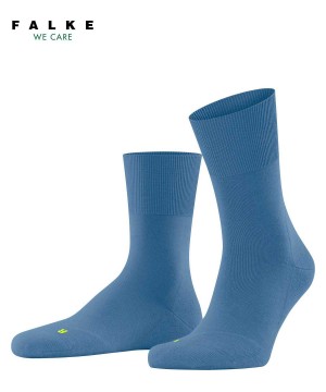 Skarpetki Falke Run Socks Męskie Niebieskie | YSAGEK-501