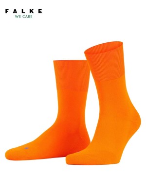 Skarpetki Falke Run Socks Męskie Pomarańczowe | WDLOKS-264