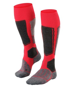 Skarpetki Falke SK1 Comfort Skiing Knee-high Socks Męskie Czerwone | ZUANRQ-098