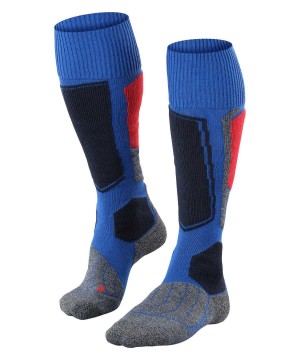 Skarpetki Falke SK1 Comfort Skiing Knee-high Socks Męskie Niebieskie | BCPTYN-765