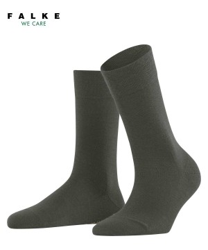 Skarpetki Falke Sensitive Berlin Socks Damskie Zielone | LCBDZA-136