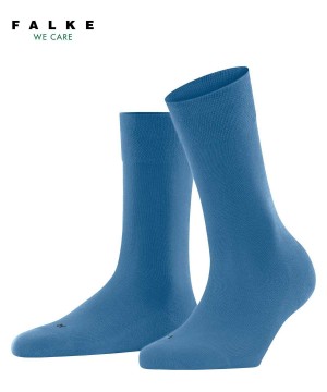 Skarpetki Falke Sensitive London Socks Damskie Niebieskie | TVWCZH-240