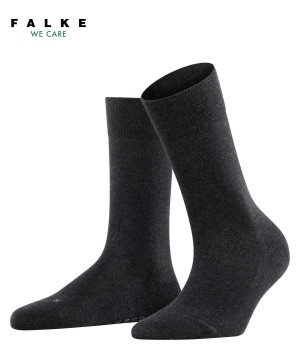 Skarpetki Falke Sensitive London Socks Damskie Szare | VNZAPB-270