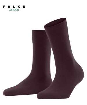 Skarpetki Falke Sensitive London Socks Damskie Czerwone | LHTCGD-210