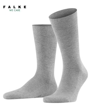 Skarpetki Falke Sensitive London Socks Męskie Szare | JCWGPE-507