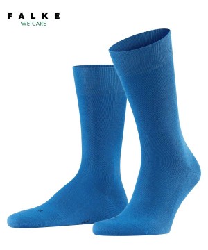 Skarpetki Falke Sensitive London Socks Męskie Niebieskie | OQLMPT-357