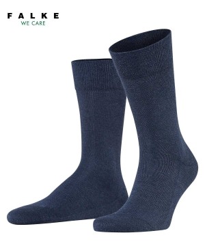 Skarpetki Falke Sensitive London Socks Męskie Niebieskie | YJECLW-536