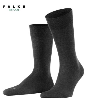 Skarpetki Falke Sensitive Malaga Socks Męskie Szare | YTBFZE-710