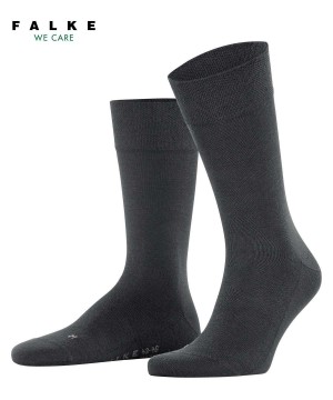 Skarpetki Falke Sensitive New York Socks Męskie Szare | CDBEQF-893