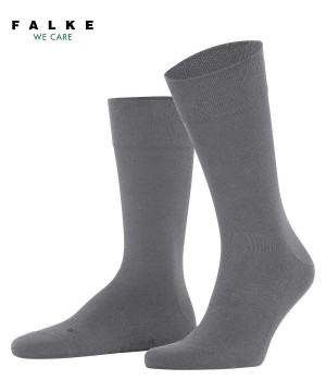 Skarpetki Falke Sensitive New York Socks Męskie Szare | SXWVAZ-170