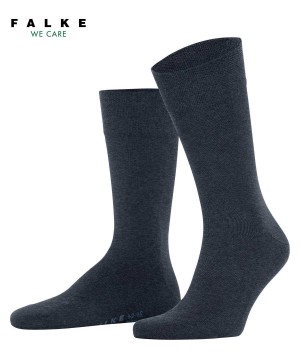 Skarpetki Falke Sensitive New York Socks Męskie Niebieskie | SEKZVU-579