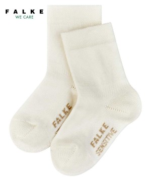 Skarpetki Falke Sensitive Socks Niemowlęce Białe | NVITAW-714