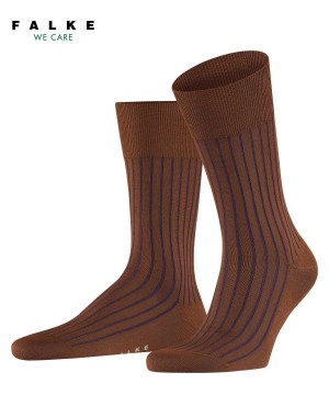 Skarpetki Falke Shadow Socks Męskie Brązowe | HSFPCW-278