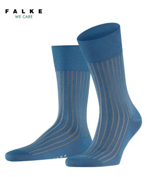 Skarpetki Falke Shadow Socks Męskie Niebieskie | XJUMCF-859