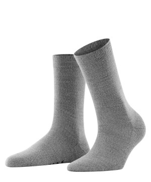 Skarpetki Falke Softmerino Socks Damskie Szare | CLEJYH-046