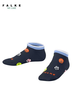 Skarpetki Falke Sporty Balls Sneaker socks Dziecięce Niebieskie | EGJDQN-783