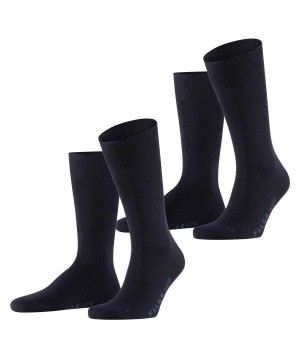 Skarpetki Falke Swing 2-Pack Socks Męskie Niebieskie | NTVCFX-820