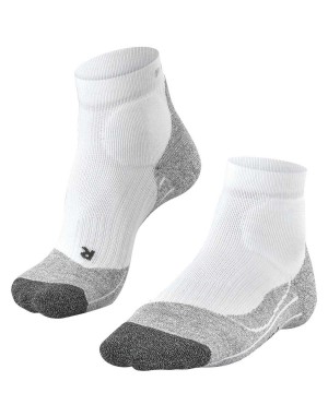 Skarpetki Falke TE2 Short Tennis Short sock Męskie Białe | LAUDHZ-013