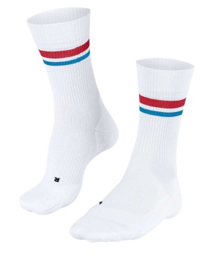 Skarpetki Falke TE4 Classic Tennis Socks Męskie Białe | FYXETW-517