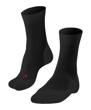 Skarpetki Falke TE4 Tennis Socks Męskie Czarne | YLMVKP-657