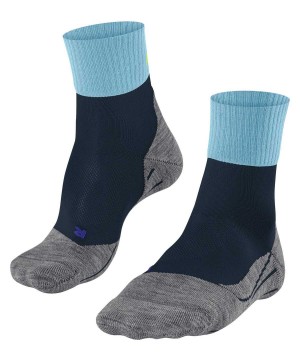 Skarpetki Falke TK2 Explore Cool Short Trekking Short sock Męskie Niebieskie | YGUMKC-735