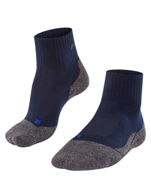 Skarpetki Falke TK2 Explore Cool Short Trekking Short sock Męskie Niebieskie | UZQDWR-705