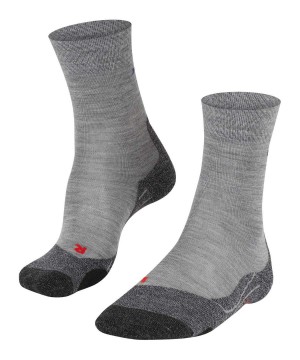 Skarpetki Falke TK2 Explore Melange Trekking Socks Męskie Szare | FBLQDW-380