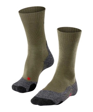 Skarpetki Falke TK2 Explore Trekking Socks Męskie Zielone | HWQYBF-625